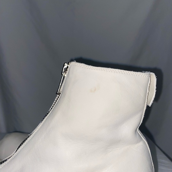 Guidi *NEW* PL1 White Soft Horse Full Grain Front Zip Ankle Boots - Picture 16 of 17